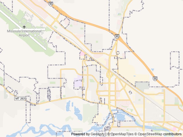 Map for 2022 KZ Confluence 26BH near Missoula, MT