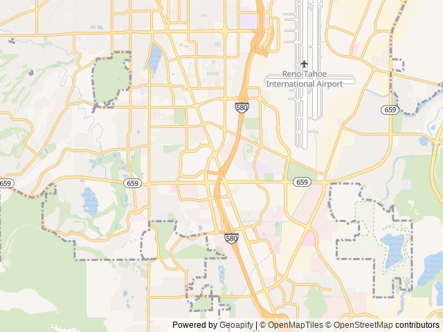 Map for Burning Man | Coachmen Freelander | Reno Delivery near Truckee, CA