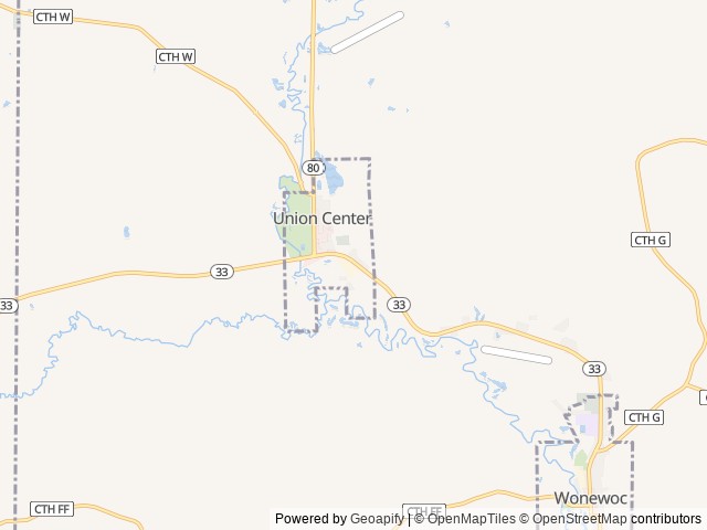 Map for 2022 Arctic Wolf Suite 3660 near Wonewoc, WI