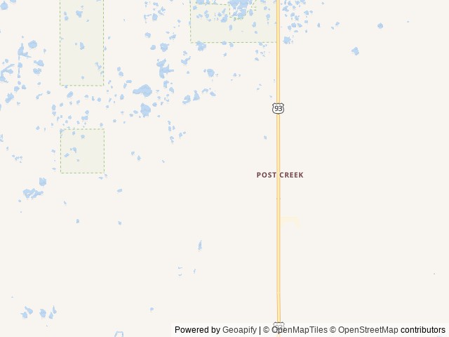 Map for 2025 Grand Design Transcend Xplor 24BHX near Saint Ignatius, MT