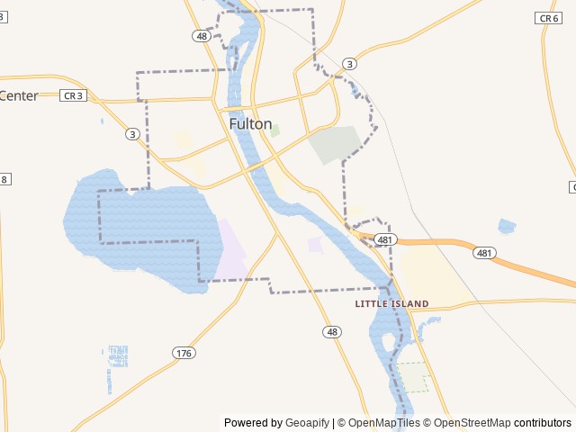 Map for The Skyward Suite: Your Flight to Adventure. near Fulton, NY