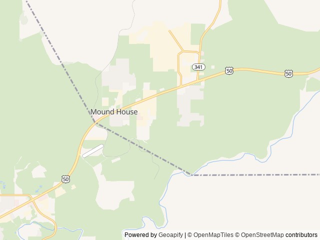 Map for Campfire Cozy Retreat near Carson City, CA