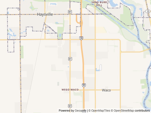 Map of Sunset Meadows RV Park North South location at Peck, KS, United States