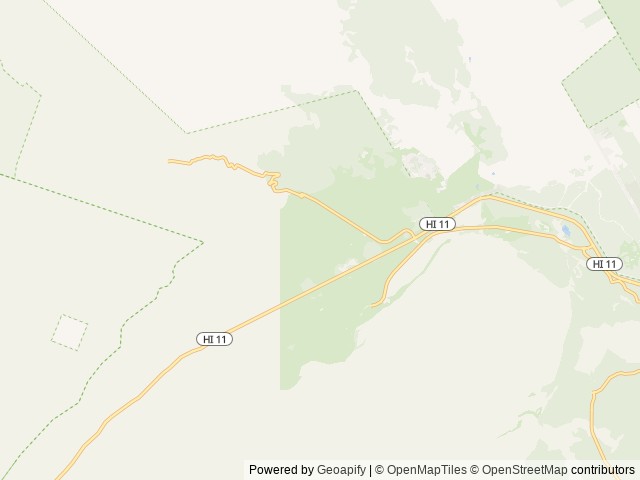 Map of Nāmakanipaio Campground and Cabins location at Volcano, HI, United States