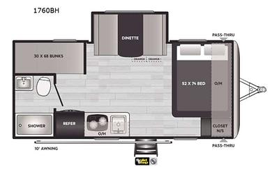 2021 Keystone RV Springdale Mini 1760BH