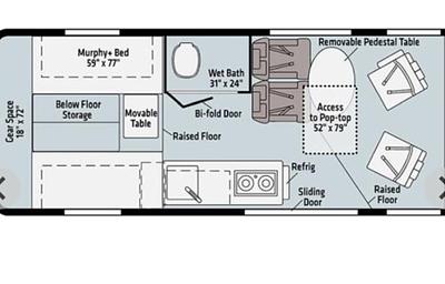 2023 Winnebago Solis 59PX- Red