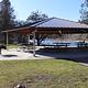 Large day use pavilion at Pink House Recreation Site.