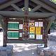 Manzanita Campground info board