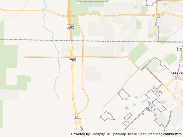 Map of Chisholm Trail RV Community location at Crowley, TX, United States