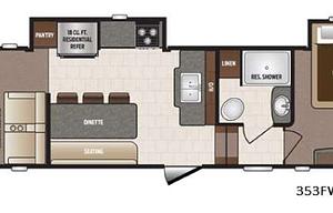 2016 Keystone RV Sprinter 353FWDEN RV rental photo 2