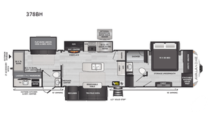 2022 Keystone RV Avalanche 378BH