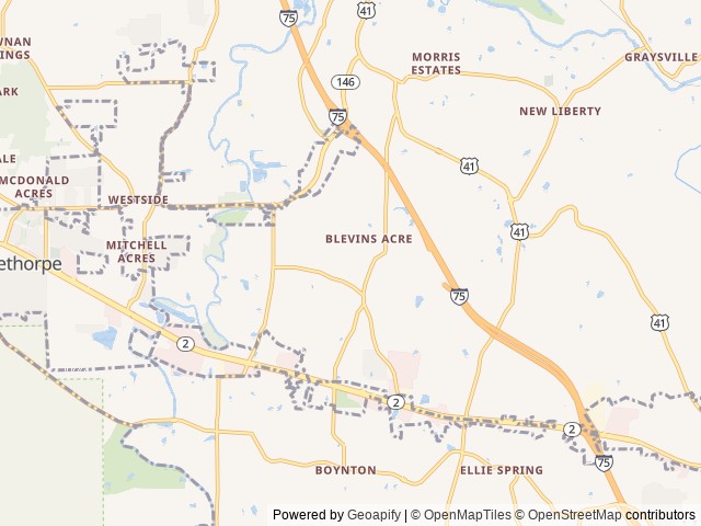 Map for Family Friendly Camper | Delivery & Set-Up near Ringgold, TN
