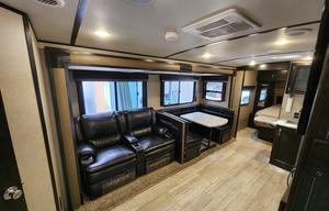 30' GrandDesign. Great for a family of four.