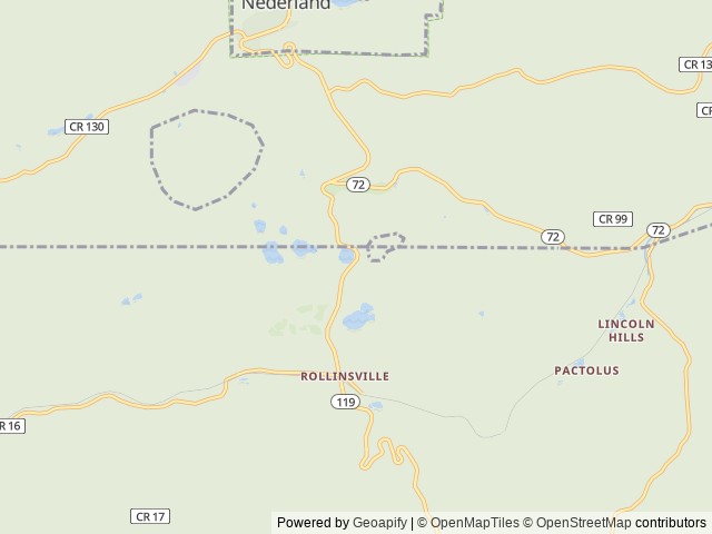 Map of Kelly Dahl location at Morrison, CO, United States
