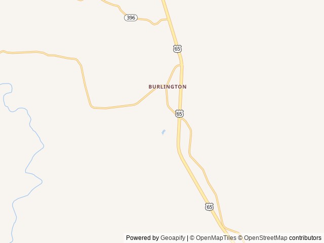 Map for Ozark Zinger near Omaha, MO