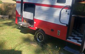 Retro Travel Trailer