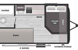 2025 Keystone RV Coleman 13B