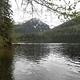 Eagle Lake with mountains behind 