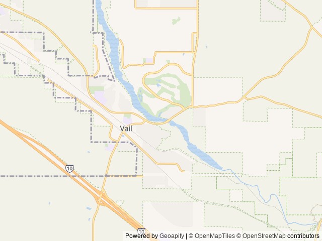 Map for 2018 Jayco Redhawk 31XL near Vail, AZ