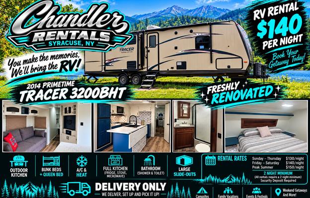 2014 Prime Time Tracer 3200BHT BUNKHOUSE!