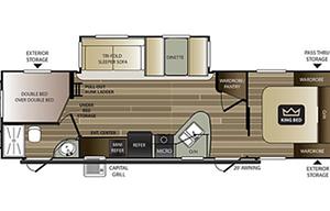 2019 Keystone RV Cougar Half-Ton Series 29BHS RV rental photo 11