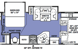 2018 Forest River RV Sunseeker 2420MS Ford