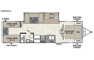 2016 Coachmen RV Freedom Express Liberty Edition 292BHDSLE