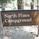 NORTH PINES entrance sign