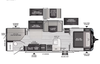 2023 Keystone Passport 2951BH Grand Touring