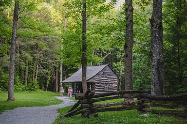 Log Cabin Near Cades Cove