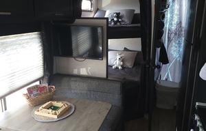 Lucy the Grey Wolf w/bunkhouse family Camper