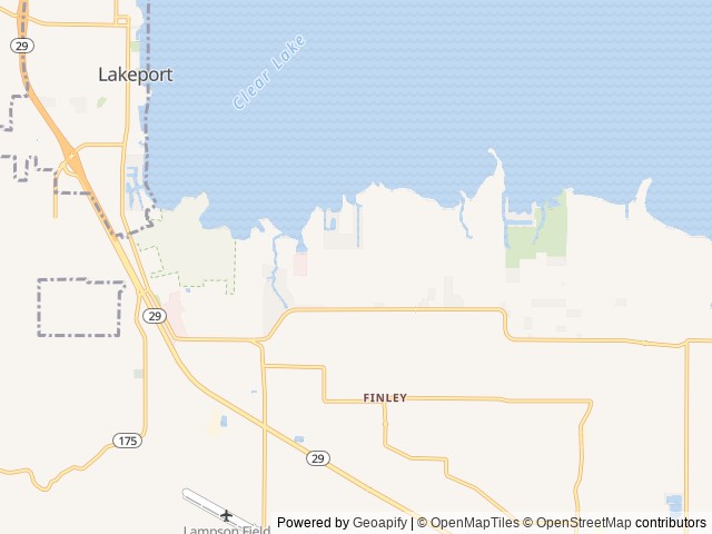 Map for not available near Lakeport, CA