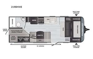 2021 Keystone RV Passport SL 219BHWE