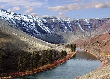 Yakima Canyon scenery 