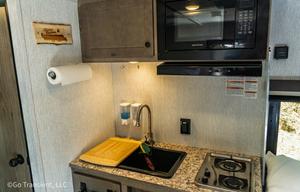 Solar-powered, lightweight, adventure bunkhouse