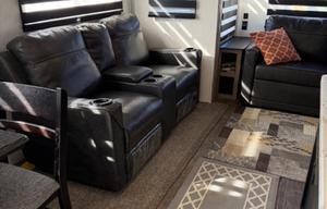 Joe and Jaimee's pet friendly camper rental