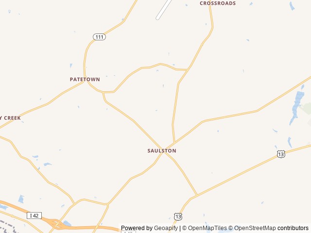 Map for 2025 Grand Design Momentum M-Class 395MS near Goldsboro, NC