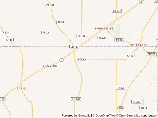 Map for King American Custom Toy Hauler near Shreve, OH