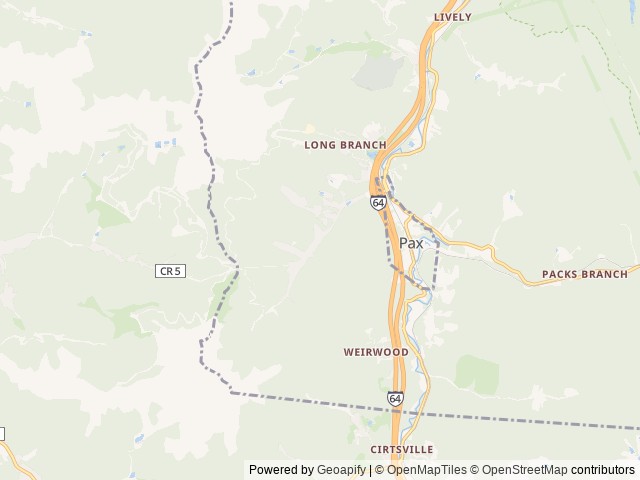 Map for Family friendly, kid approved rv rental near Mount Hope, VA