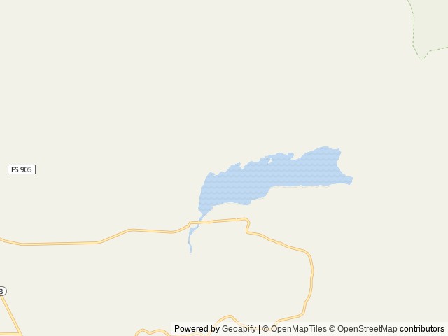 Map of Holland Lake Campground location at Condon, MT, United States
