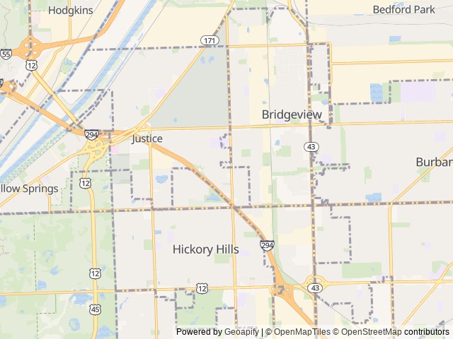 Map for 2026 Crossroads SS331BH near Justice, IL