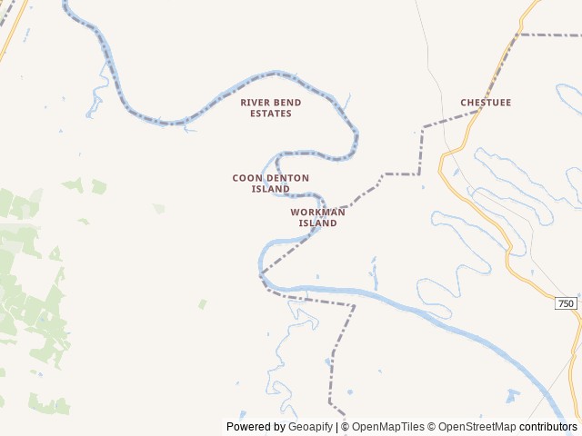 Map for Faith-Full Family Adventures near Knoxville, TN