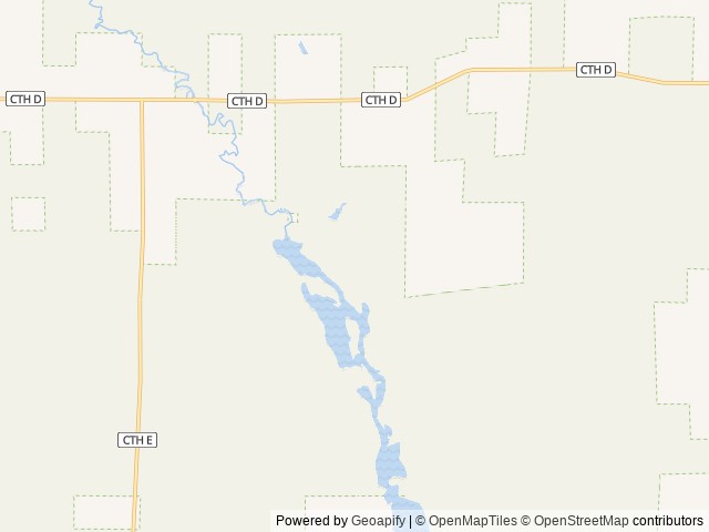 Map of Eastwood location at Medford, WI, United States