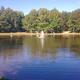 Woodlands Camping Resort Pond with Fountain