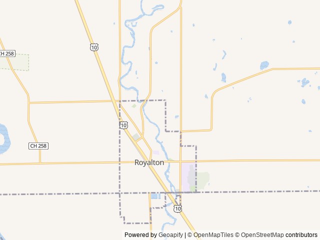 Map for 2016 Forest River RV Rockwood Roo 233S near Royalton, MN