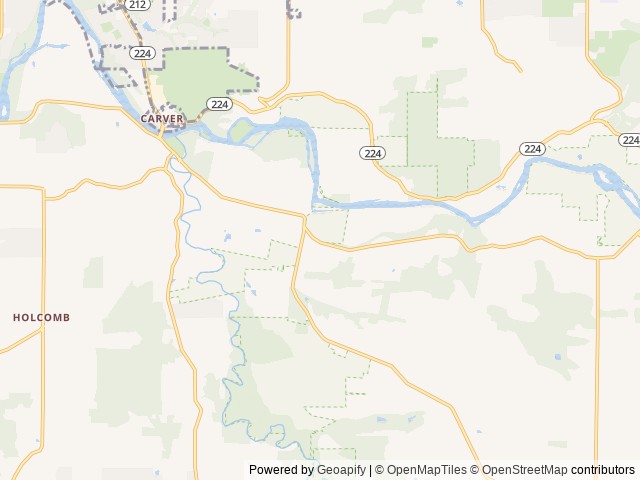 Map for Charlotte near Oregon City, WA