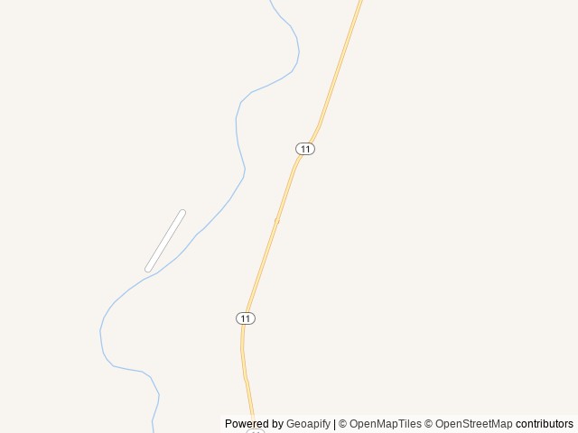Map of Marion Creek Campground location at Coldfoot, AK, United States