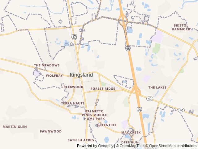 Map for 2022 Thor Shadow Cruiser- 2 Bedroom - Sleeps 10 near Kingsland, FL