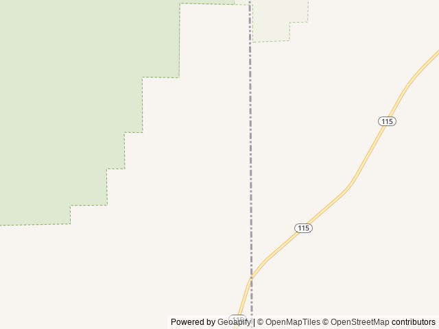 Map of Mountaindale Cabins & RV Resort location at Colorado Springs, CO, United States