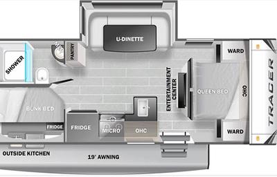 Prime Time RV Tracer 24DBS 28' Sleeps 8